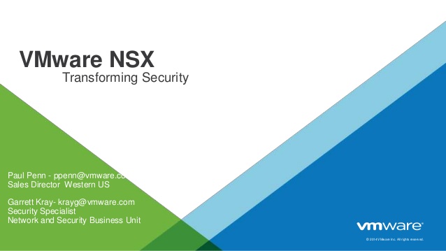 پلتفرم مجازی VMware NSX چیست؟