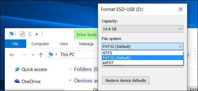 تفاوت FAT32 و exFAT با NTFS چیست؟ کدام بهتر است؟