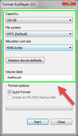 تبدیل فرمت FAT32 به NTFS و NTFS به FAT بدون از دست دادن اطلاعات