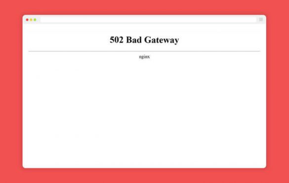 خطای 502 Bad Gateway Error چیست؟ چگونه رفع می شود؟