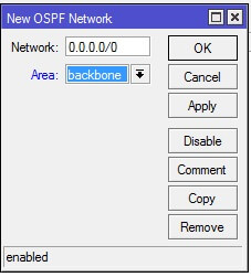 آموزش پیاده سازی OSPF در میکروتیک