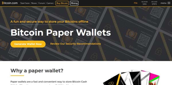 آموزش ساخت کیف پول کاغذی Bitcoin Cash