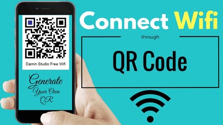 ساخت QR Code یا بارکد وای فای - اتصال به Wifi با کد QR