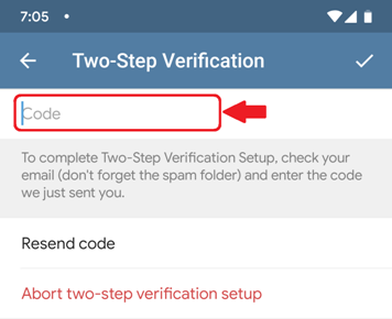 آموزش تایید دو مرحله ای ورود تلگرام (Two Step Verification)