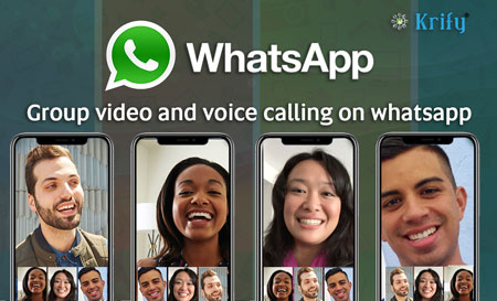 آموزش تماس تصویری و صوتی گروهی در واتس اپ (WhatsApp)