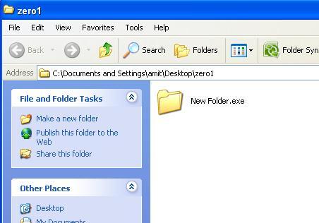 آموزش حذف ویروس New Folder