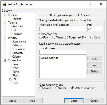 دانلود PuTTY - نرم افزار کلاینت SSH و Telnet