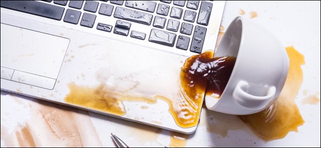 پس از ریختن آب و چای و قهوه روی لپ تاپ چه باید کرد؟