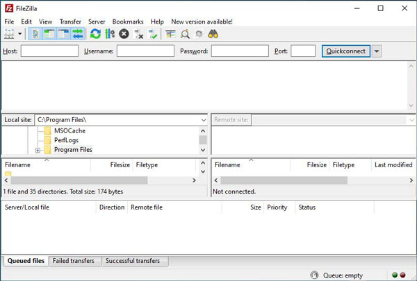 دانلود فایل زیلا - نرم افزار FileZilla Client/Server برای ویندوز و اندروید
