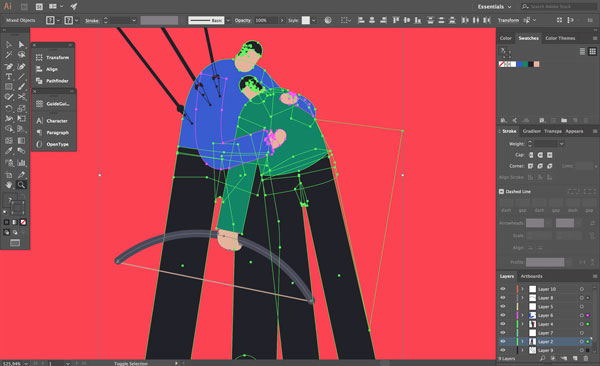 دانلود نرم افزار Illustrator - ادوبی ایلوستریتور برای ویندوز و مک و اندروید