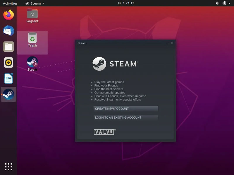steam download ubuntu