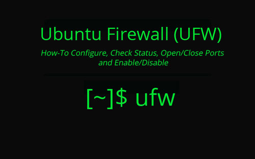 آموزش نصب فایروال UFW در اوبونتو