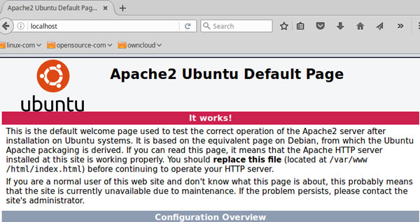 آموزش نصب وب سرور Apache در اوبونتو - راه اندازی آپاچی در Ubuntu