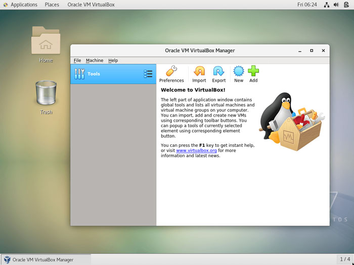 آموزش نصب VirtualBox در لینوکس CentOS