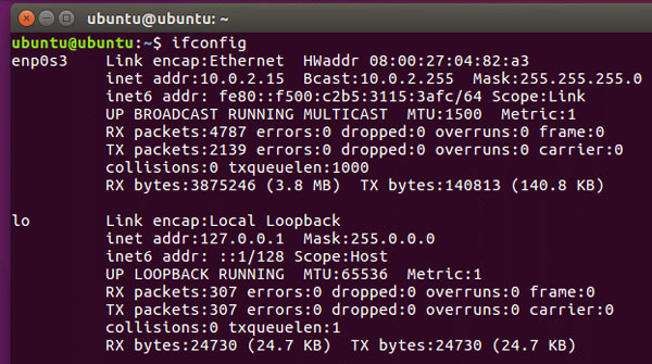 آموزش تنظیم آی پی در لینوکس اوبونتو - تغییر IP در Ubuntu