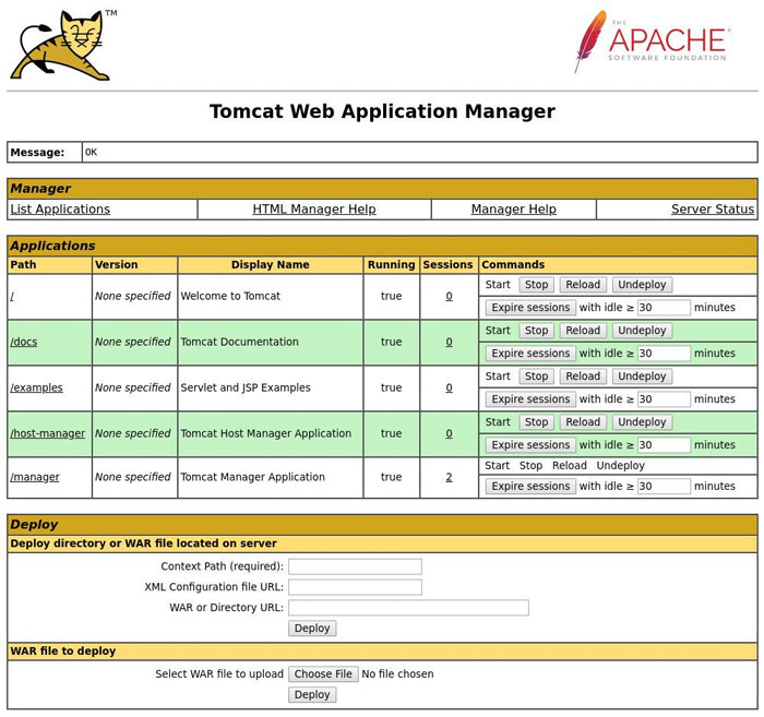 آموزش نصب Apache Tomcat در لینوکس CentOS