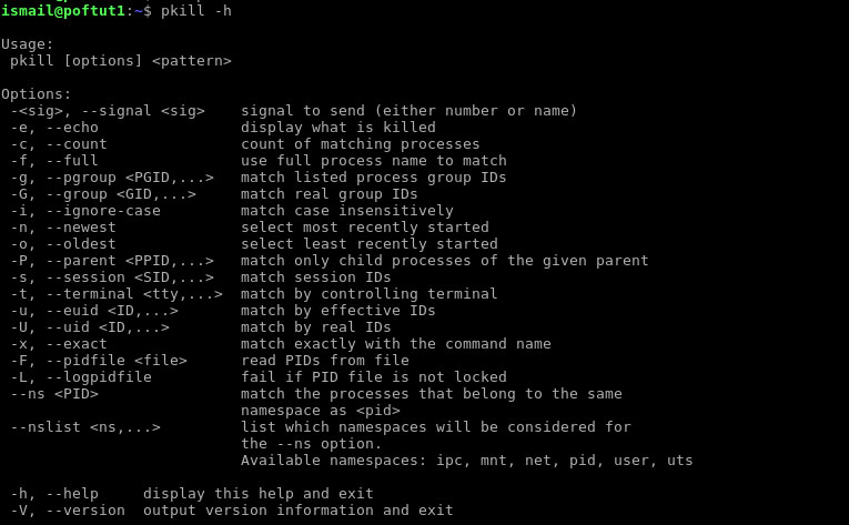 آموزش دستور Pkill در لینوکس - نحوه استفاده از Pkill در خط فرمان لینوکس