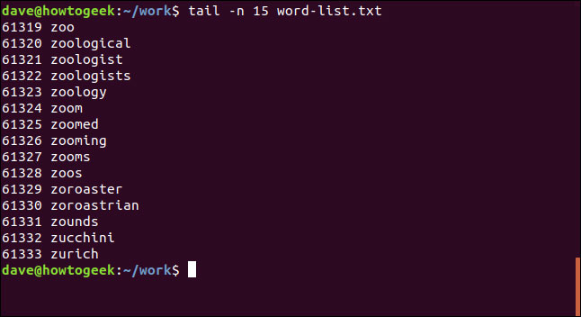 آموزش دستور Tail در لینوکس