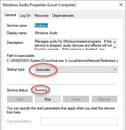 آموزش حل مشکل ارور Audio Services Not Responding در ویندوز