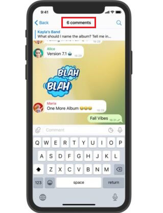 چگونه در تلگرام کامنت بگذاریم؟ نحوه گذاشتن کامنت زیر پست ها در Telegram