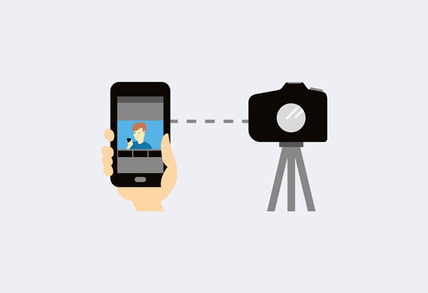 آموزش نحوه اتصال دوربین عکاسی به گوشی اندروید و آیفون (iOS) با وای فای
