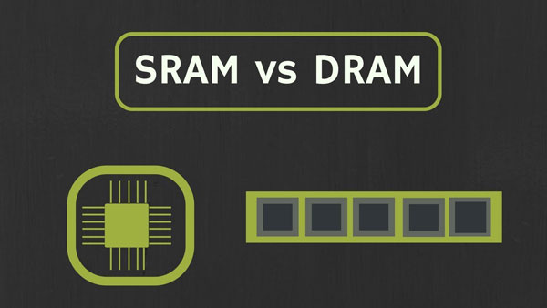 تفاوت DRAM و SRAM چیست؟ مقایسه فرق بین استاتیک رم و داینامیک رم