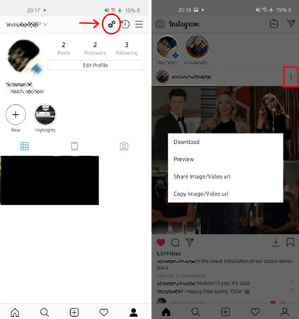 آموزش دانلود ویس در دایرکت اینستاگرام - نحوه سیو و ذخیره فایل صوتی در Instagram