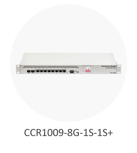 روتر میکروتیک CCR1009-8G-1S-1S+