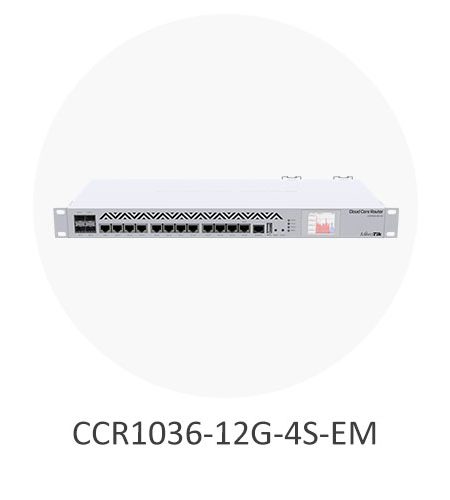 روتر میکروتیک CCR1036-12G-4S-EM