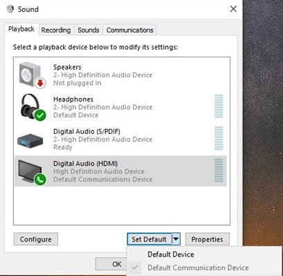 آموزش تصویری تنظیم صدا در ویندوز 10 - رفع مشکل های صدا در Windows 10