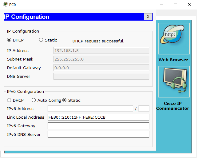 آموزش راه اندازی DHCP Server در پکت تریسر (Packet Tracer)