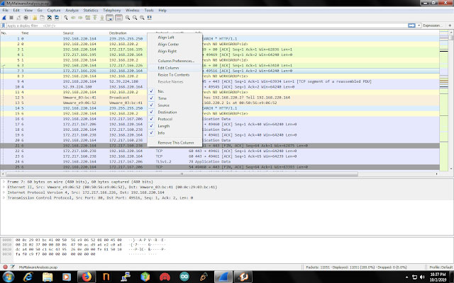 آموزش شناسایی ترافیک Malware با نرم افزار وایرشارک (Wireshark)