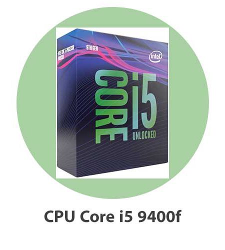 سی پی یو اینتل مدل CPU Core i5 9400f