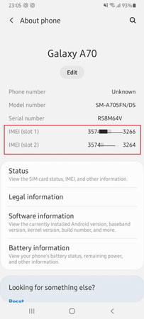 آموزش نحوه پیدا کردن شماره سریال (IMEI Number) گوشی های اندروید