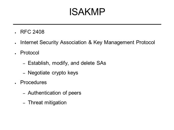 پروتکل ISAKMP چیست؟ بررسی مفهوم و کاربرد پروتکل ISAKMP در امنیت