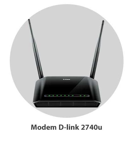مودم اینترنت ADSL دی لینک مدل D-link 2740U