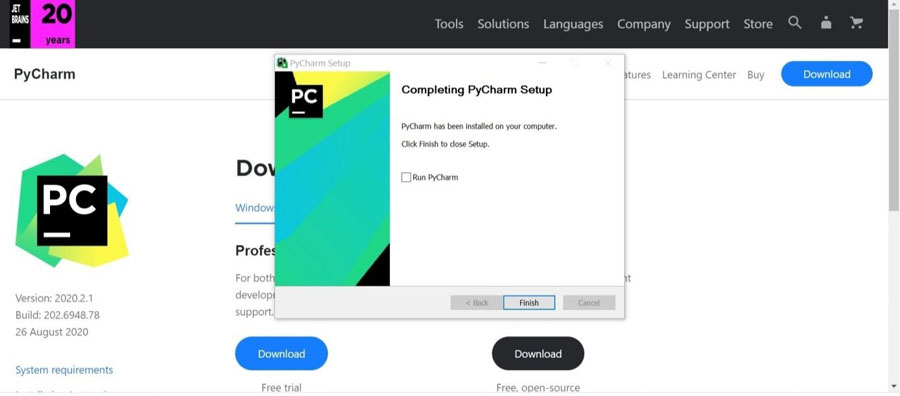 آموزش نصب PyCharm (پای چارم) در ویندوز 7/8/10 به صورت تصویری