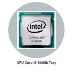 CPU اینتل مدل Core i5-8600k Tray
