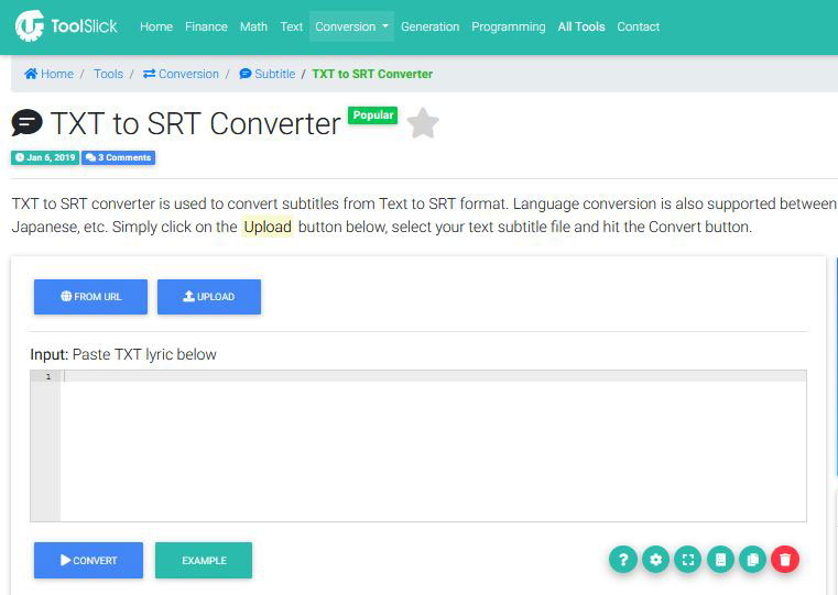 آموزش تبدیل فایل TXT به SRT با استفاده از ابزار های آنلاین