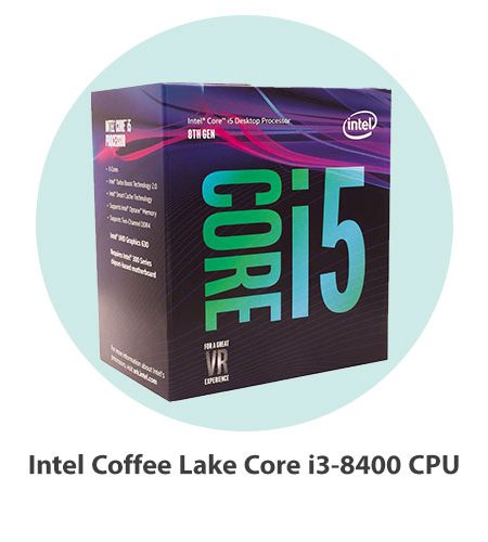 cpu اینتل سری Coffee Lake مدل Core i5-8400