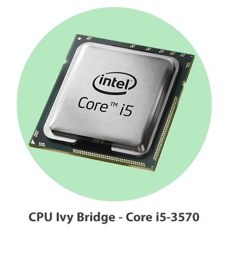 CPU اینتل سری Ivy Bridge مدل Core i5-3570