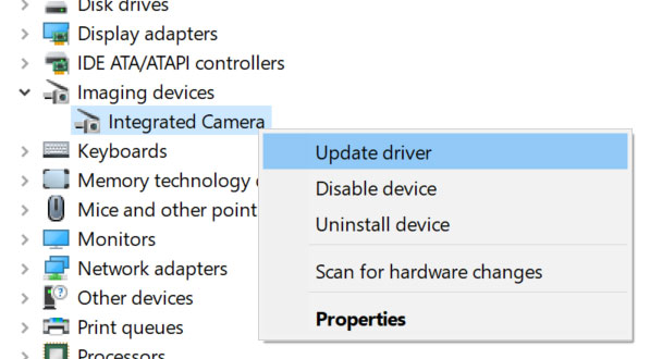 آموزش رفع ارور 0xA00F4244 در ویندوز 10 - حل مشکل اجرا نشدن دوربین
