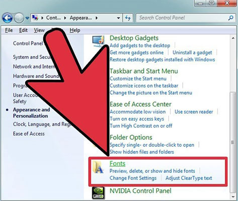 آموزش تنظیم و نصب فونت در ویندوز 10 و 8 و 7 - نحوه تغییر Font در Windows