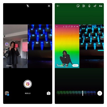 آموزش فعالسازی قابلیت ریمیکس ریلز در اینستاگرام - استفاده از Remix Reels در Instagram