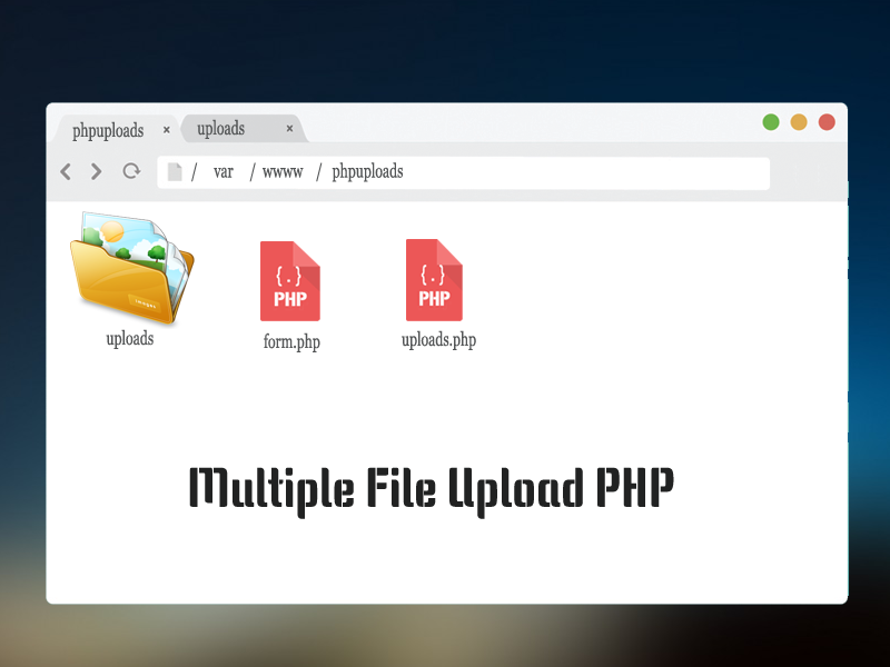 آموزش آپلود فایل در PHP و راهنمای File Upload در PHP