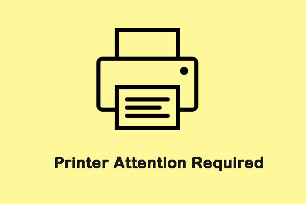 آموزش رفع ارور Printer Attention Required پرینتر در ویندوز 10 و 8 و 7