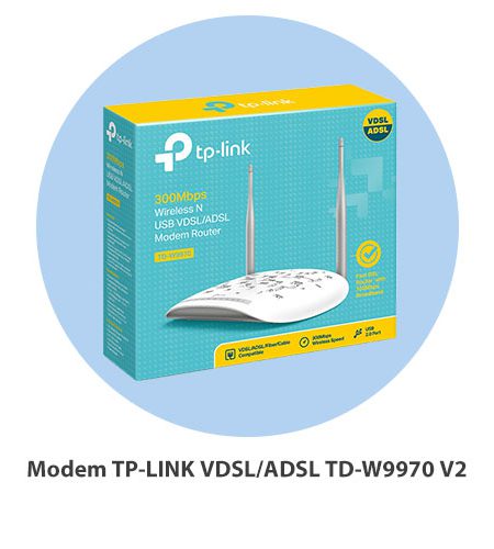 مودم روتر تی پی لینک مدل VDSL/ADSL TD-W9970 V2
