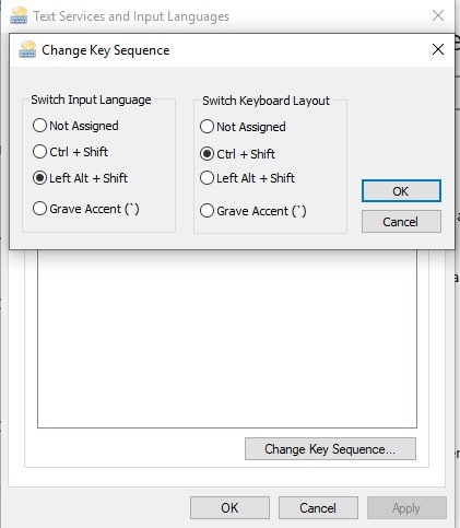 آموزش حل مشکل کار نکردن Alt + Shift برای تغییر زبان ویندوز 10 و 8 و 7