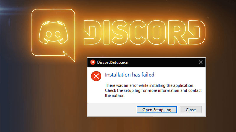 آموزش رفع ارور Installation has failed دیسکورد در ویندوز 10/8/7