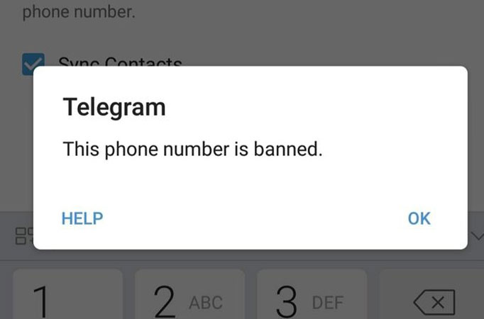 آموزش رفع ارور This phone number is banned (بن شدن شماره) در تلگرام و واتساپ